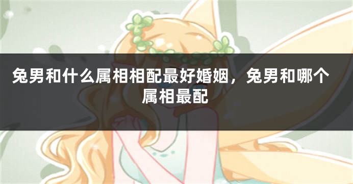 兔男和什么属相相配最好婚姻，兔男和哪个属相最配
