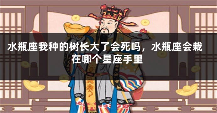 水瓶座我种的树长大了会死吗，水瓶座会栽在哪个星座手里