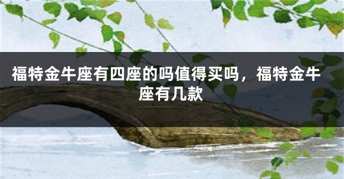 福特金牛座有四座的吗值得买吗，福特金牛座有几款