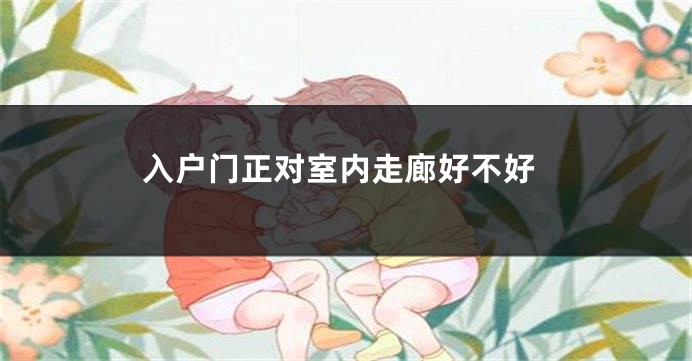 入户门正对室内走廊好不好