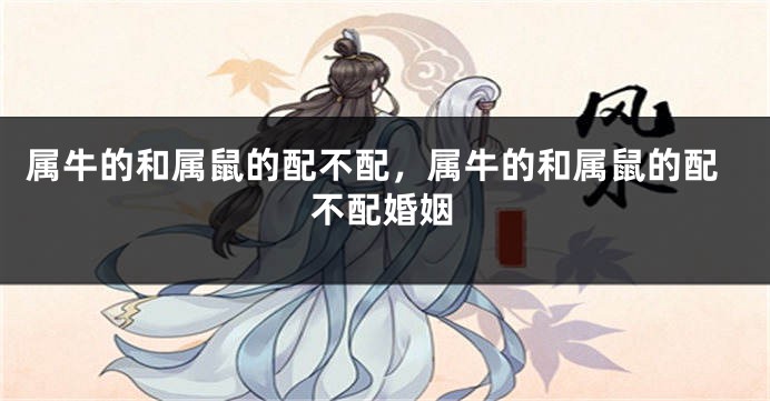 属牛的和属鼠的配不配,属牛的和属鼠的配不配婚姻