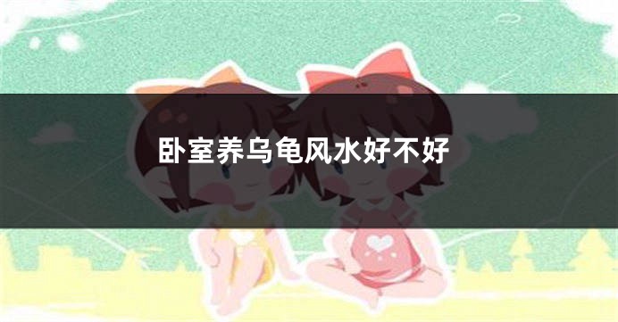 卧室养乌龟风水好不好