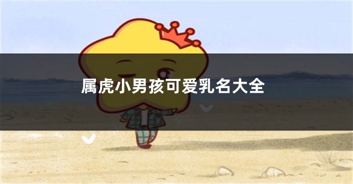 属虎小男孩可爱乳名大全