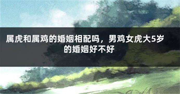 属虎和属鸡的婚姻相配吗，男鸡女虎大5岁的婚姻好不好
