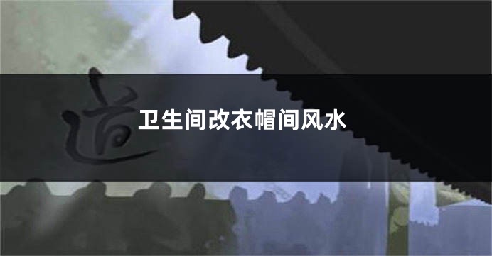 卫生间改衣帽间风水