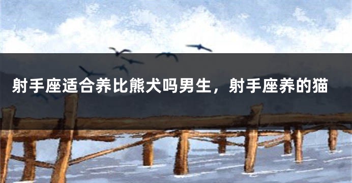 射手座适合养比熊犬吗男生，射手座养的猫