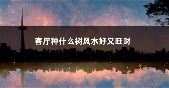 客厅种什么树风水好又旺财
