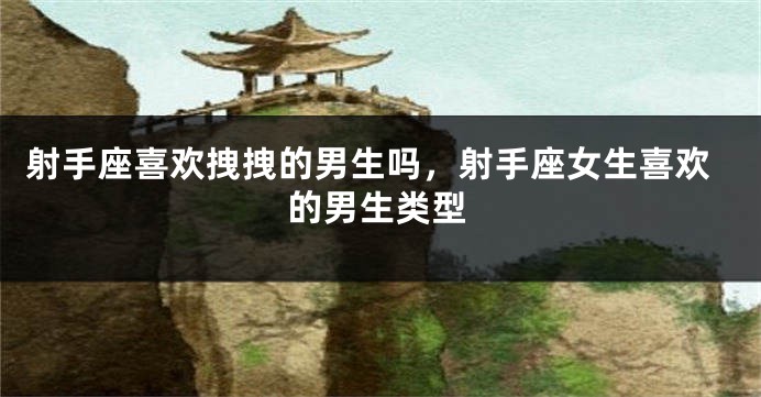 射手座喜欢拽拽的男生吗，射手座女生喜欢的男生类型