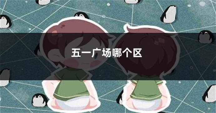 五一广场哪个区
